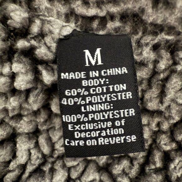 Ohio State Sherpa Lined Full Zip Jacket Men’s Women’s Size Medium Unisex - Picture 8 of 11